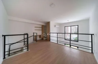 Loft com 1 dormitório para alugar, 78 m² por r$ 5.845,00/mês - jardim aquarius - são josé dos campos/sp