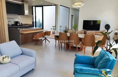 Casa com 3 dormitórios para alugar, 169 m² por r$ 6.675,00/mês - condomínio bella vittá caminho da mata - caçapava/sp