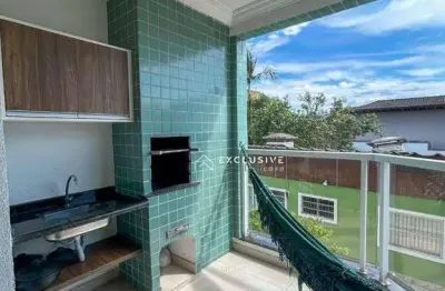 Apartamento com 2 dormitórios à venda, 73 m² por r$ 770.000,00 - itaguá - ubatuba/sp