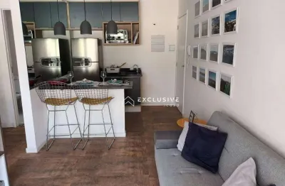 Apartamento com 1 dormitório para alugar, 37 m² por r$ 3.025,00/mês - centro - são josé dos campos/sp
