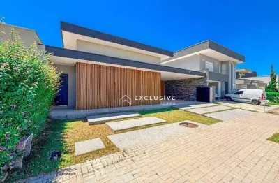 Casa com 3 dormitórios, 295 m² - venda por r$ 4.300.000,00 ou aluguel por r$ 19.253,00/mês - condomínio jardim do golfe - são josé dos campos/sp