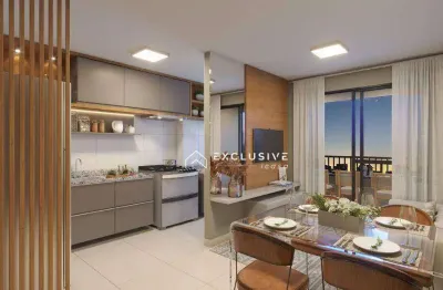 Apartamento com 2 dormitórios à venda, 55 m² por r$ 500.000,00 - parque industrial - são josé dos campos/sp