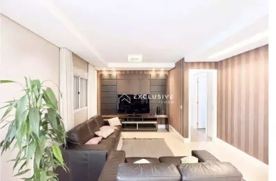 Apartamento com 3 dormitórios à venda, 182 m² por r$ 2.107.000,00 - vila ema - são josé dos campos/sp