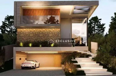 Sobrado com 4 dormitórios à venda, 320 m² por r$ 3.395.000,00 - condomínio terras alpha - são josé dos campos/sp