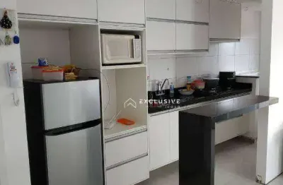Apartamento com 2 dormitórios à venda, 59 m² por r$ 320.000,00 - borda da mata - caçapava/sp