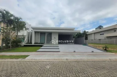 Casa com 4 dormitórios à venda, 300 m² por r$ 4.700.000,00 - condomínio loteamento reserva das figueiras - são josé dos campos/sp