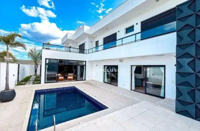 Sobrado com 4 dormitórios à venda, 330 m² por r$ 3.990.000,00 - condomínio residencial jaguary - são josé dos campos/sp