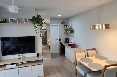 Apartamento com 2 dormitórios à venda, 53 m² por r$ 480.000,00 - jardim satélite - são josé dos campos/sp