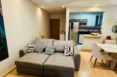 Apartamento com 3 dormitórios à venda, 79 m² por r$ 465.000,00 - grand valle jequitibá - caçapava/sp