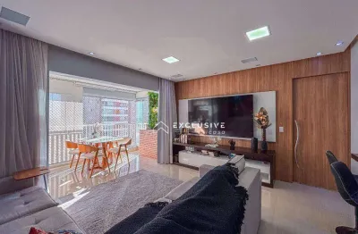 Apartamento com 2 dormitórios, 75 m² - venda por r$ 905.000,00 ou aluguel por r$ 7.198,66/mês - jardim das indústrias - são josé dos campos/sp