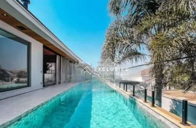 Sobrado com 5 dormitórios à venda, 480 m² por r$ 5.300.000,00 - condomínio reserva do paratehy - são josé dos campos/sp