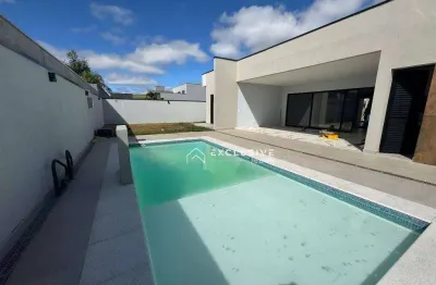 Casa com 3 dormitórios à venda, 221 m² por r$ 1.700.000,00 - condomínio residencial ecopark bourbon  - caçapava/sp