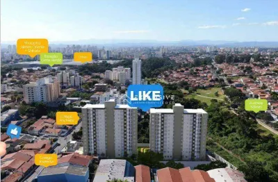 Apartamento com 2 dormitórios para alugar, 51 m² por r$ 2.966,00/mês - jardim oriente - são josé dos campos/sp