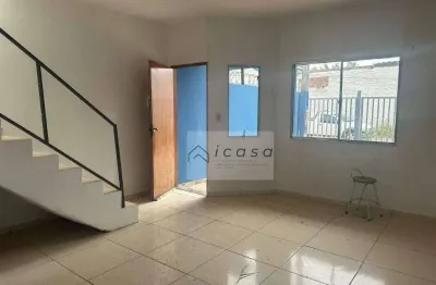 Sobrado com 2 dormitórios, 100 m² - venda por r$ 180.000,00 ou aluguel por r$ 1.015,00/mês - quinta samambaia - caçapava/sp