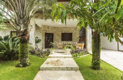 Casa com 5 dormitórios à venda, 440 m² por r$ 2.022.000,00 - horto florestal - ubatuba/sp