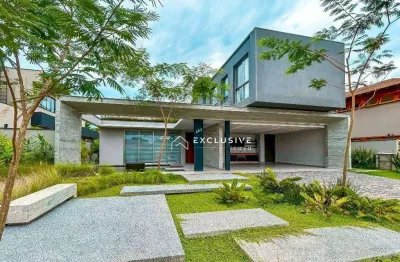 Sobrado com 4 dormitórios à venda, 616 m² por r$ 20.000.000,00 - condomínio chácara serimbura - são josé dos campos/sp