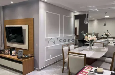 Apartamento com 2 dormitórios, 75 m² - venda por r$ 590.000,00 ou aluguel por r$ 4.702,00/mês - jardim sul - são josé dos campos/sp