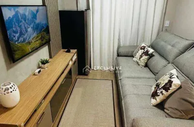 Apartamento com 2 dormitórios à venda, 57 m² por r$ 350.000,00 - residencial cores das indias - caçapava/sp