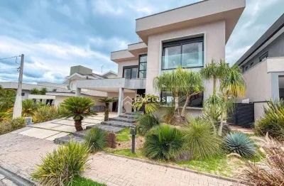 Sobrado com 5 dormitórios à venda, 615 m² por r$ 5.650.000,00 - condomínio residencial jaguary - são josé dos campos/sp