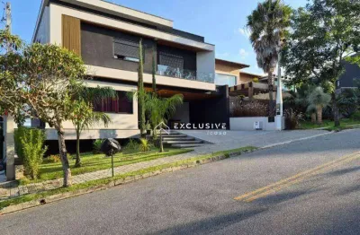 Sobrado com 4 dormitórios à venda, 460 m² por r$ 4.500.000,00 - condomínio residencial montserrat - são josé dos campos/sp