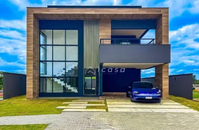 Casa com 3 quartos, 360 m² - venda por r$ 6.400.000 ou aluguel por r$ 20.700/mês - bairro urbanova - são josé dos campos/sp