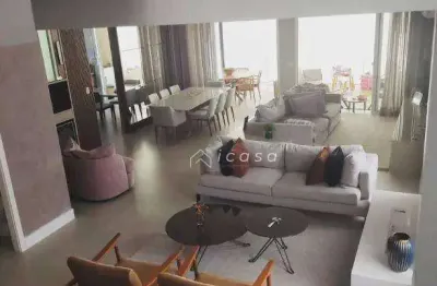 Casa com 4 dormitórios à venda, 420 m² por r$ 6.800.000,00 - condomínio residencial alphaville ii - são josé dos campos/sp