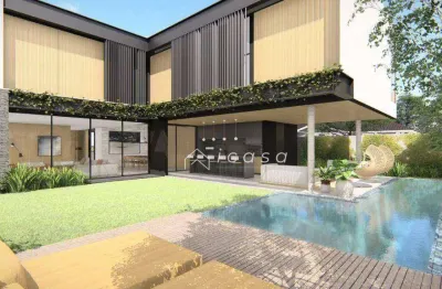 Casa com 4 dormitórios à venda, 445 m² por r$ 3.950.000,00 - residencial alphaville i - urbanova (são josé dos campos) - são josé dos campos/sp