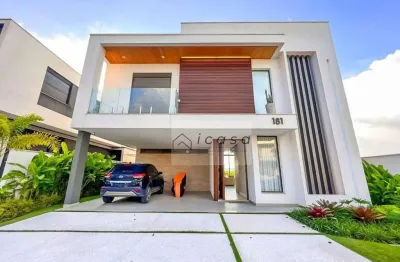 Casa com 4 quartos 390 m² - venda por r$ 5.300.000 ou aluguel por r$ 27.280/mês - residencial alphaville ii - urbanova (são josé dos campos)/sp