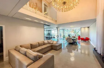 Casa com 4 dormitórios à venda, 369 m² por r$ 4.500.000,00 - condomínio residencial alphaville ii - são josé dos campos/sp