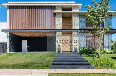 Casa com 4 dormitórios à venda, 700 m² por r$ 15.000.000,00 - condomínio chácara serimbura - são josé dos campos/sp