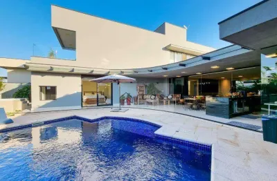 Casa com 5 dormitórios à venda, 420 m² por r$ 6.300.000,00 - condomínio jardim do golfe - são josé dos campos/sp