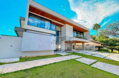 Casa com 5 dormitórios à venda, 702 m² por R$ 12.720.000,00 - Condomínio Chácara Serimbura - São José dos Campos/SP