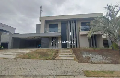Sobrado com 4 dormitórios, 383 m² - venda por r$ 4.000.000,00 ou aluguel por r$ 15.921,00/mês - colinas do paratehy - são josé dos campos/sp