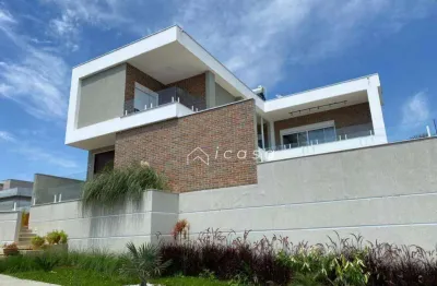 Sobrado com 3 dormitórios à venda, 375 m² por r$ 2.300.000,00 - condomínio terras do vale - caçapava/sp