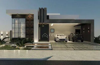 Casa com 3 dormitórios à venda, 178 m² por r$ 1.275.000,00 - condomínio santa mônica - caçapava/sp