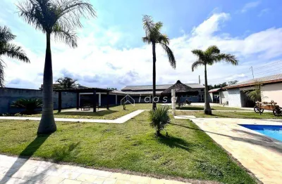 Chácara com 3 dormitórios à venda, 7000 m² por r$ 1.300.000,00 - tataúba - caçapava/sp