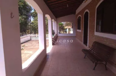 Chácara com 2 dormitórios à venda, 5100 m² por r$ 850.000,00 - boa vista - caçapava/sp