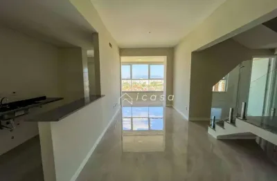 Cobertura com 3 dormitórios à venda, 148 m² por r$ 890.000,00 - bosque flamboyant - taubaté/sp