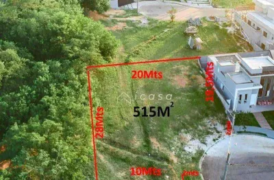 Terreno à venda, 514 m² por r$ 445.000,00 - condomínio terras do vale - caçapava/sp