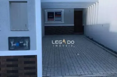Casa geminada térrea com 3 dormitórios à venda, 65 m² por r$ 399.000,00 - petrópolis - joinville/sc