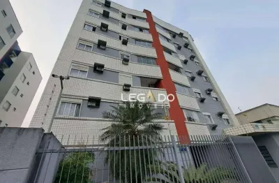 Res. campeche - apartamento semi mob. com 3 dorm. (atual 1 suíte + 1) à venda, 81 m² por r$ 452.000 - saguaçu - joinville/sc