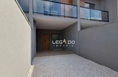 Casa com 3 dormitórios à venda, 100 m² por r$ 520.000,00 - guanabara - joinville/sc
