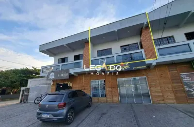 Apartamento com 2 dormitórios para alugar, 50 m² por r$ 1.600,00/mês - aventureiro - joinville/sc