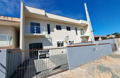 Sobrado geminado com 3 dormitórios (1 suíte) para alugar, 90 m² por r$ 2.600/mês - itaum - joinville/sc