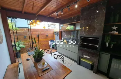 Sobrado semi mobiliado com 2 suítes à venda, 106 m² por r$ 650.000 - iririú - joinville/sc