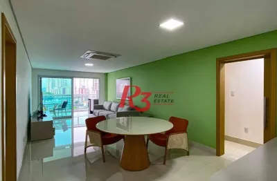 Apartamento à venda, 185 m² por r$ 2.600.000,00 - ponta da praia - santos/sp