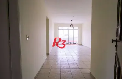 Apartamento com 3 dormitórios para alugar, 112 m² por r$ 4.200,00/mês - embaré - santos/sp