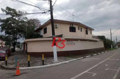 Sobrado com 3 dormitórios à venda, 192 m² - catiapoã - são vicente/sp