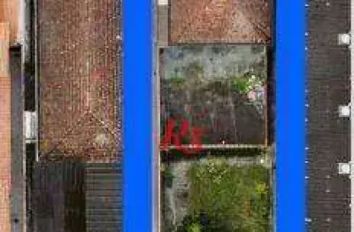 Terreno à venda, 525 m² - boqueirão - praia grande/sp