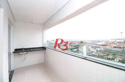Apartamento com 1 dormitório à venda, 43 m² por r$ 425.000,00 - macuco - santos/sp